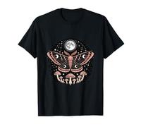 Fairycore Luna Moth Mushroom Aesthetic Clothing T-Shirt