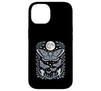 Fairycore Lunar Moth Moon Garden With Fairies And Stars Case for iPhone 14