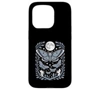 Fairycore Lunar Moth Moon Garden With Fairies And Stars Case for iPhone 15 Pro