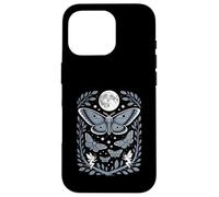 Fairycore Lunar Moth Moon Garden With Fairies And Stars Case for iPhone 16 Pro