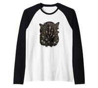 Fairycore Moth Fairy Goth Grunge Aesthetic Raglan Baseball Tee