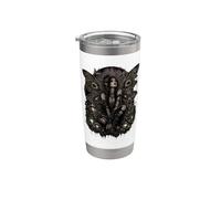 Fairycore Moth Fairy Goth Grunge Aesthetic Stainless Steel Insulated Tumbler