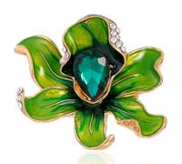 FAIRYGATE Brooches for Ladies Crystal Brooch Women's Brooches & Pins Brooches For Women UK flower brooch Queen Elizabeth's Favourite Flower Fashion Flower Brooch Pearl Brooch Pins B4322