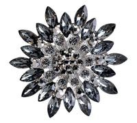 FAIRYGATE Brooches for Ladies Diamond Jewelry Suit Brooch Pins Chic Crystal Bridal Vintage Fashion Creative Lapel Pin Badge，B3717