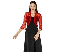 FAIRYGATE Cape Shawl Wraps Bolero Loose Evening Dresses for Party Bridal Lightweight Shawls Women Shrugs Lace Wedding Capes Flapper Cover Up Solid Color Shawl Shawls for Weddings UC1421