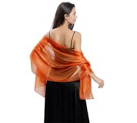 FAIRYGATE Cape Women Scarves Wedding - Long Soft Wraps Shawl Stole Scarf Ladies Lightweight Perfect Match to Bridesmaid Dress or Evening Dresses for Womens Lady Girl Scarfs UC1212