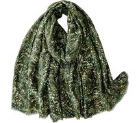 FAIRYGATE Green Scarf for Women UK Scarves for Every Lady Collection of Shawls & Scarves Women's Shawl Luxurious Scarfs 8053