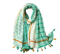 FAIRYGATE Green Scarf Women's Scarves & Wraps Celebrity Style Gifts Long Oversized Lightweight Maxi Sarong Shawl Stole for Ladies Scarfs 23226