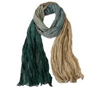 FAIRYGATE Ladies Scarves Large Wraps Women Soft Stole Scarf Shawls Chic Lady Cotton Crinkle Soft Scarfs Breathable Shawl Long Wrap Head for Womens 47073