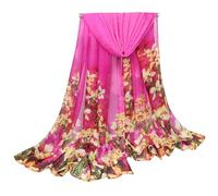 FAIRYGATE Scarf for Women UK Ladies Shawls Lightweight Neck Scarfs Soft Headwrap Girls Headscarf Sheer Wrap Women's Scarves Wraps 180x90 cm Bride Shawl 17251