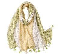FAIRYGATE Scarf Gifts for Women Scarf Women Fashion Print Long Large Oversized Scarves Soft Ladies Lightweight Neck Shawls and Wraps with Tassel Paisley Scarfs Shawl Shawls for Weddings 22228