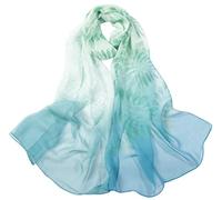 FAIRYGATE Womens Scarf Women Shawls New Ladies Celebrity Style Long Lightweight Scarves Chiffon Scarfs Sarong Sale A4110