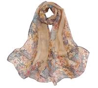 FAIRYGATE Womens Scarfs Clearance Elegant Chiffon Scarf Wrap Wedding Bridal Party Occasion Prom Ladies Scarves Women Neckerchief 20 Colours 51020