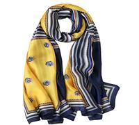 FAIRYGATE Women's Scarves & Wraps Scarf Women Silk Scarves Satin Floral Paisley Shawl Wrap Stole Luxuriously Warm Soft and Silky Touch Ladies Scarfs Gifts 43021