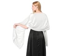 FAIRYGATE Women's Scarves & Wraps Womens Scarf Weddings Wrap Stole Shawl Sheer Lightweight Capes 150g for Wedding Party Evening Dresses Large Scarve for Summer Shawl Shawls for Weddings UC1709