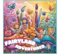 Fairyland Adventures: A Magical Coloring Book: Beautiful Fairyland Coloring Pages for Kids - Fantasy, Fun, and Imagination Ages 3-12