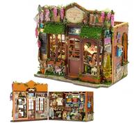 Fairyland Curiosity House DIY Miniature Dollhouse Kit - Enchanted Collectibles Studio with Vintage Details, Book-Style Design | Advanced Craft Gift for Adults (Standard Edition)