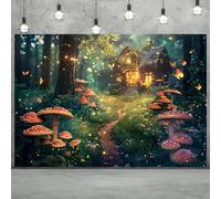 Fairyland Garden background Take forest photography suitable for spring and summer occasions party banner