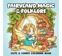 Fairyland Magic and Folklore Coloring Book: A Magical Coloring Journey Through Fairyland and Folklore