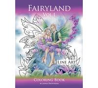 Fairyland Vol.1: Line Art Coloring Book