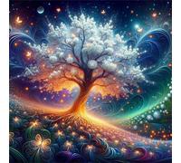 Fairyland White Tree 120 Piece Jigsaw Puzzles for Adults and Kids, Impossible Puzzle, Jigsaws 120 pieces for adults Gifts, Difficult jigsaw puzzles for The Whole Family