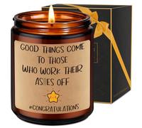 Fairy's Gift Congratulations Candles, Congrats, New Job Promotion Gifts for Women Men, Friend, Coworker, Work Bestie, Funny New Business Owner Congrats Gifts, Congratulations on Your Promotion