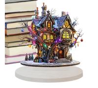 Fairytale Butterfly House - 20cm Mini Fairy House Adorable Table Figure Charming Christmas Decoration | Decorative Garden Decoration for Living Room Table Decoration