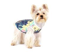 Fairytale Castle Full Print Cotton Pet Vest L Dog Cat Clothes Soft Elastic Breathable Pullover Pet