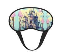 Fairytale Castle Universal Lightweight Eye Mask: Great for Travel, Office Naps and Shift Work. Provides a Comfortable Sleeping Environment