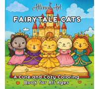 Fairytale Cats: A Cute and Cozy Coloring Book for All Ages