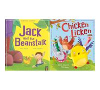 Fairytale Classics Collection: 2-Book Set by Mara Alperin (Jack and the Beanstalk, Chicken Licken)