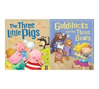 Fairytale Classics Collection: 2-Book Set by Various Authors (The Three Little Pigs, Goldilocks and the Three Bears)