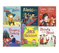 Fairytale Classics Collection: Puss in Boots, Aladdin, Snow White, Sleeping Beauty, Jack and the Beanstalk & Chicken Licken - Six Magical First Fairy Tales (6-Book Set)