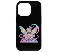 Fairytale Dj Rainbow Wings Magic Case for iPhone 13 Pro