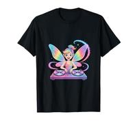 Fairytale Dj Rainbow Wings Magic T-Shirt