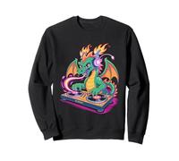 Fairytale Dj Sparky Music Magic Dragon Sweatshirt