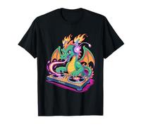 Fairytale Dj Sparky Music Magic Dragon T-Shirt