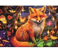 Trefl DreamScapes: 10932 Magic Fox Puzzle 1000 Pieces - Dream World Paintings Series, for Adults and Children from 14 Years, Multicoloured, 10932
