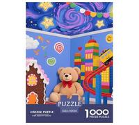 Fairytale Land Puzzle 1000 Pieces Adults Teens Educational Creative Cute Bear Precision Fit 70x50cm/1000pcs