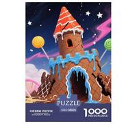 Fairytale Land Puzzle 1000 Pieces Adults Teens Leisure Time Brain Exercise Candy House Sturdy Box 38x26cm/1000pcs