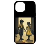 Fairytale T-Shirt Graphic Hansel and Gretel Modern Children's Shirt Case for iPhone 15