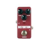 FairytaleMM FDS2 Mini and Portable Aluminum Alloy Distortion Pedal Portable Guitar Effect Pedal Guitar Parts & Accessories(wine red)