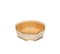 FaisTonGateau - Set of 10 Octoron 180 Wooden Panibois Baking Moulds - Wooden Baking Mould with Pleated Paper Box
