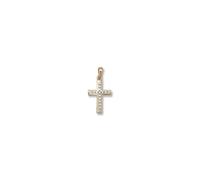 Faith 9ct Gold 9ct Yellow Gold Rubover CZ Cross