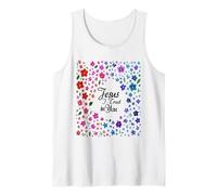 Faith and Trust in Jesus Divine Mercy Prayer Print Tank Top