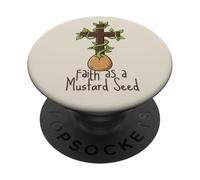 Faith as a Mustard Seed PopSockets Adhesive PopGrip