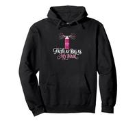 Faith As Big As My Hair Pullover Hoodie