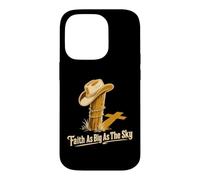 Faith As Big As The Sky Christian Cowboy Case for iPhone 14 Pro