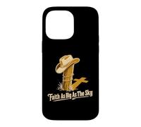 Faith As Big As The Sky Christian Cowboy Case for iPhone 14 Pro Max