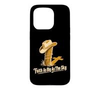 Faith As Big As The Sky Christian Cowboy Case for iPhone 15 Pro
